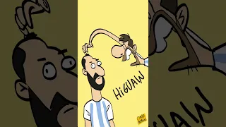 Lautaro is Higuain #shorts #worldcup #messi #football