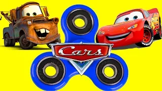 Disney Cars Movie Fidget Spinner Game with with Paw Patrol Skye, Marshall, Hatchimal Colleggtible