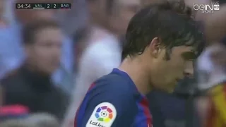 Sergi Roberto vs Valencia (Away) 16-17 HD (22/10/2016)