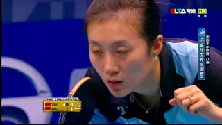 2015 Grand Finals (WS-QF) DING Ning - HAN Ying^ [HD] [Full Match/Chinese]