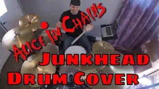 Alice In Chains "Junkhead" Drum Cover (HQ Audio Drumless Track)