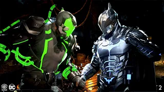 Bane vs Batman - Injustice 2 Very Hard - 4K UHD Gameplay