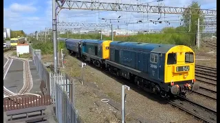 GREAT variety at Crewe!!! FIFTEEN different loco classes!!, 17th April 2024