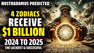 Nostradamus Predicted These 4 Zodiac Signs Receive 1 Billion USD From 2024 To 2025 - Horoscope