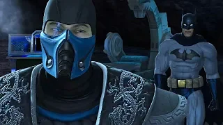 Mortal Kombat vs DC Universe - Sub-Zero meets Batman & Deathstroke @ (60ᶠᵖˢ) ᵁᴴᴰ ✔