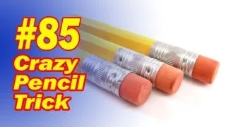 Crazy Pencil Trick - Easy To Learn Sleight Of Hand Magic