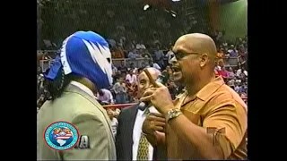 IWA   Ray Fenix se quita la mascara febrero 2003