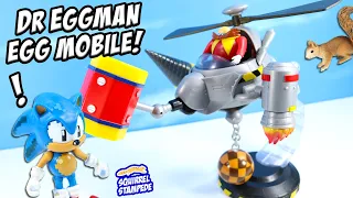 Sonic the Hedgehog Dr Eggman Egg Mobile Battle Set Pod Flyer Review