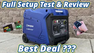 Westinghouse igen 4500 Review Setup Test Inverter Generator