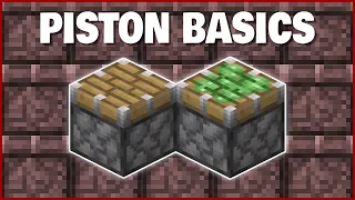 Minecraft Piston Basics | How to Use Pistons!