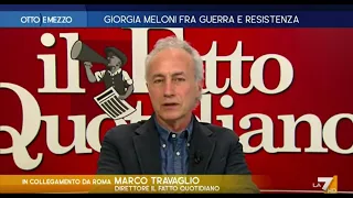 Ucraina, Travaglio: "La legittima difesa si riferisce alla nostra Patria!