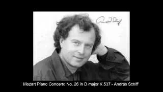Mozart Piano Concerto No  26 in D major K 537   András Schiff