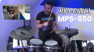 Millenium MPS-850 E-Drum Set (Rock demo)