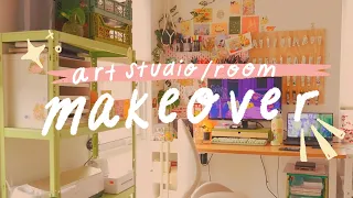 art studio (aka my room) makeover! ✿