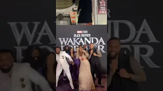 Naomi, Sasha, Big E, Jimmy Uso, Xavier, & Kofi Dancing at Black Panther Wakanda Forever Premiere