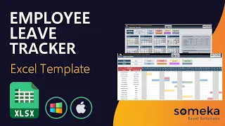 Employee Leave Tracker & Vacation Planner | Manage Staff Holidays Easily in Excel