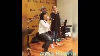 Eyshila na Fnac e Lucas I O milagre sou eu.