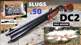 Seneca DRAGON CLAW 2 .(Full Review) .50 cal Airgun Slugs Hunting BIO Targets Big Bore PCP Air Rifle