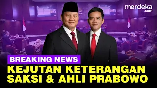 🔴 LIVE - Saksi & Ahli Prabowo-Gibran Beri Keterangan di Sidang Sengketa Pilpres 2024