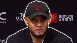 'If we come here playing with Real Madrid DEBATING WHO HAS CHANCES' | Kompany | Man Utd 1-1 Burnley