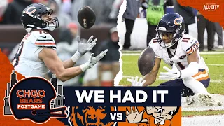 POSTGAME: Chicago Bears blow late lead AGAIN and crumble in Cleveland | CHGO Bears Podcast