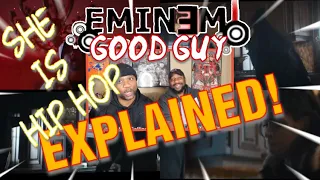 DADS REACT | GOOD GUY x EMINEM FT JESSIE REYEZ | THE WHOLE SONG WAS A DOUBLE !! | GOOD GUY EXPLAINED