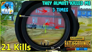 They Almost Killed Me Three Times | PUBG MOBILE LITE