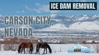 Ice Dam Removal in Carson City, Nevada