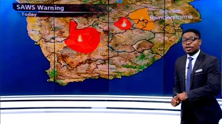SA Weather | Thursday, 10 October 2019 | #SABCWeather