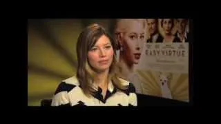 Easy Virtue - Colin Firth and Jessica Biel Interview