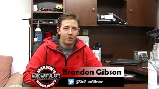 Coach Gibson Interview & John Dodson Striking Session