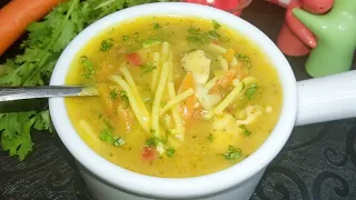 Chicken Noodle Soup l Turkish Chicken Soup You Can't Stop Eating! Turkish Soup in 30 Minutes #winter