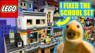 LEGO city update: Fixing the new school