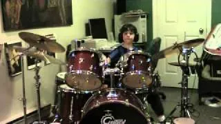 Amazing 7 yr old drummer performs "Don't take it personally" (Coco Montoya)