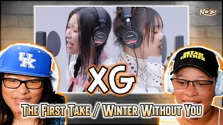 TWINS REACT TO XG - WINTER WITHOUT YOU / THE FIRST TAKE  #XG #xgalx #xpop #kpop #winterwithoutyou