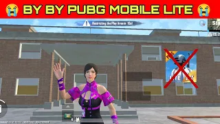 😭 By By Pubg mobile lite 😭 All player config users @GamoBoy @LouWanGaming @GujjarXyt