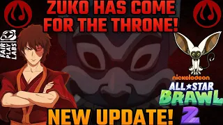 TODAY IS THE DAY! ZUKO IS FINALLY HERE! NEW HUGE PATCH 1.8 UPDATE! - Nickelodeon All-Star Brawl 2