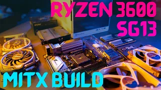 Ryzen 3600, B450i, SG13, RX570 building a mini computer [time-lapse]