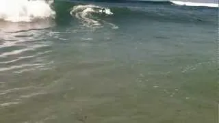 Miss Tina Barrels RC Surfer ripping the waves at Swamis