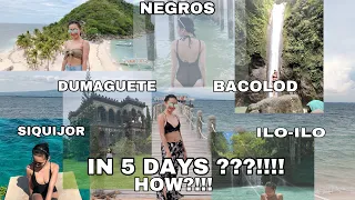 SIQUIJOR - DUMAGUETE - NEGROS - BACOLOD - ILOILO in 5 days???!!! | DIY | ITINERARY #diy #travel