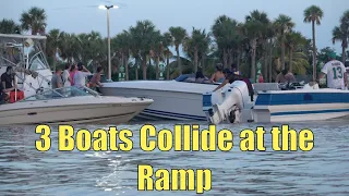 3 Boats Have a Bad Time at the Ramp | Miami Boat Ramps | Black Point Marina