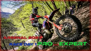 ARSENAL Hard Enduro 2023 | RACE DAY 1 | 🥇 PRO and EXPERT 🥈|  Raw Highlights | #HardEnduroVlog202