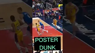 #PORZINGIS SLAM DUNK OVER LEBRON JAMES