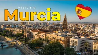 Visiting, walk & Fly through the Beautiful city of MURCIA  Spain 🇪🇸 - (4K) Tiny Tour