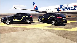 Policia Federal // Aeroporto de Los Santos // Prisão e Troca de Tiros //