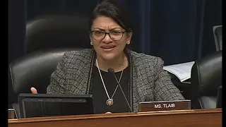 Rep.Tlaib Question Line: Subcommittee Hearing On Health Risks of Carcinogens in Consumer Products