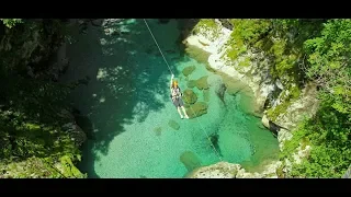 SOČA VALLEY - The biggest zipline in Europe(Učja - Bovec)