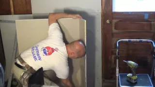 How to QUICKLY cut drywall like a pro! -DIY Daddy