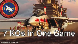 F-14 Early Gameplay: 7 KOs!!