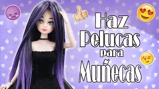 Make WIGS for DOLLS - Part 2